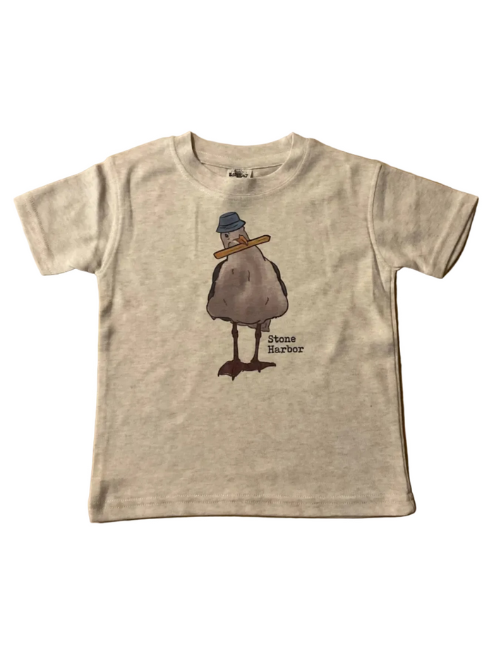 SH Sea Gull with French Fry Short Sleeve Toddler Tee