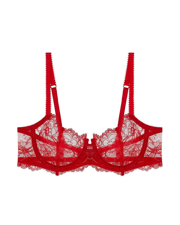 Anais Low Balconette Bra Scarlet