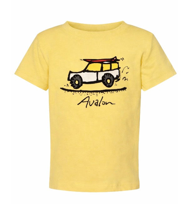 Avalon Infant Tee Road Trip Butter