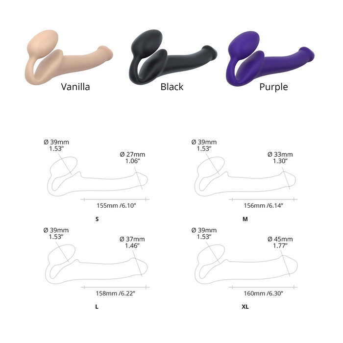 Bendable Strap-On Medium