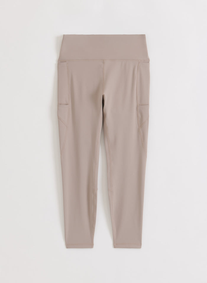 Dark Clay Running Tights 7/8