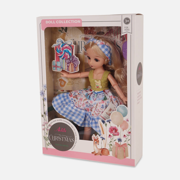 Doll Toy Set For Girls With Accessories