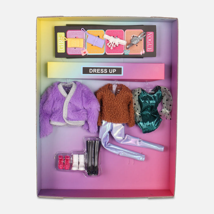 Doll Toy Set For Girls With Accessories