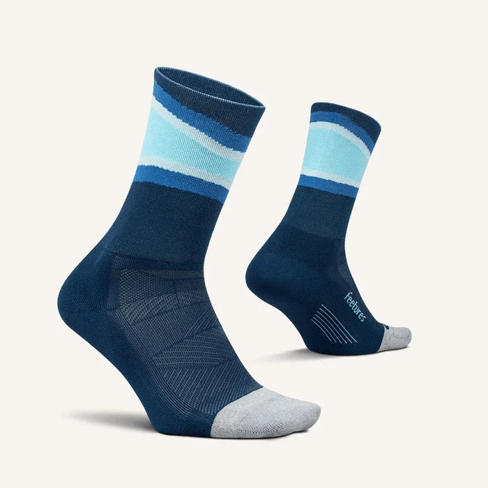 Feetures Elite | Light Cushion | Mini-Crew | Blue Bounce