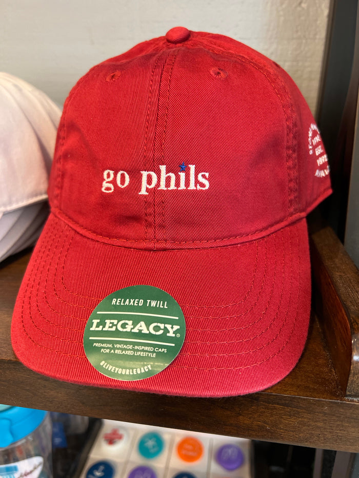 go phils hat (Stone Harbor est Avalon on side)