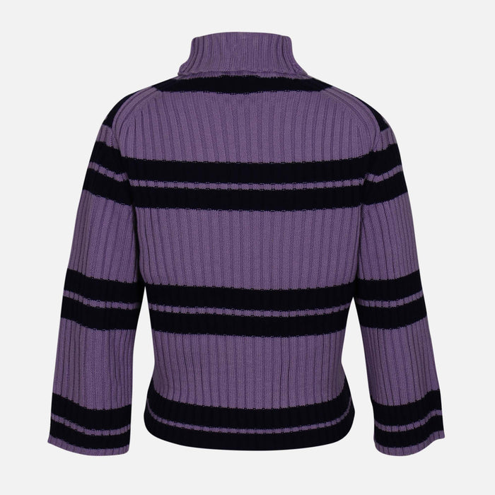 LADIES ROLLED NECK SWEATER
