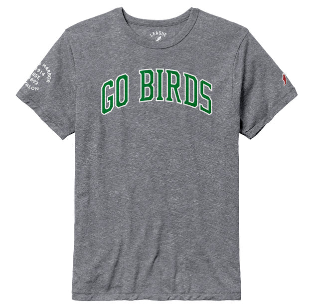 League Shore Go Birds Tee - Fall Heather