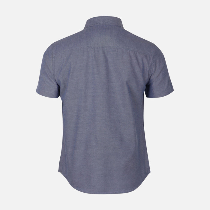 Men Basic Oxford Short Sleeve Shirt