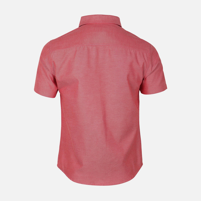 Men Basic Oxford Short Sleeve Shirt