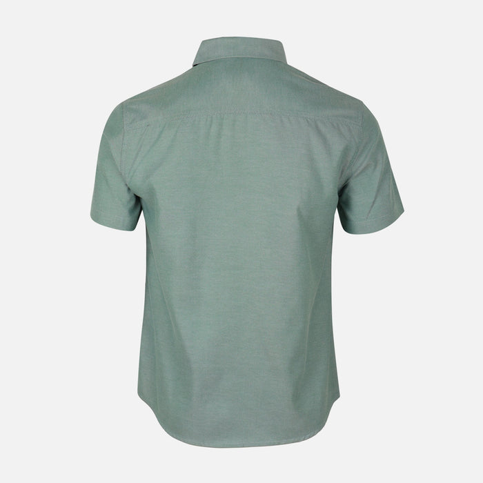 Men Basic Oxford Short Sleeve Shirt
