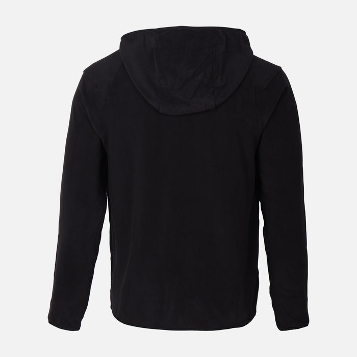 MEN FLEECE HOODED CARDIGAN