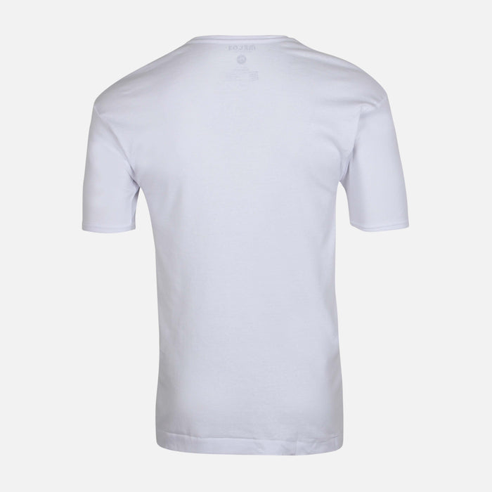 Men Innerwear V-Neck Half Sleeve White 3 Pieces