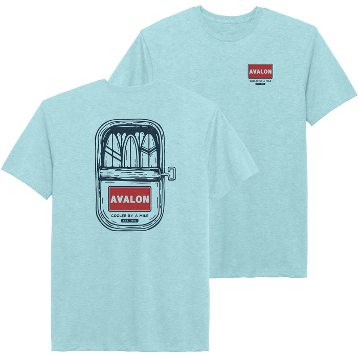 Mens Avalon Fresh Surf Tee - Breezy Blue