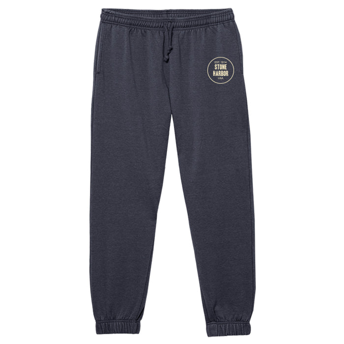 Mens Stone Harbor Joggers - Heather Navy