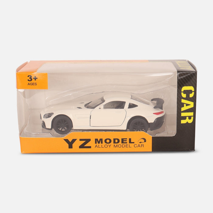 Mercedes Gtr Die Cast Metal Car Toy With 3 Opening Doors