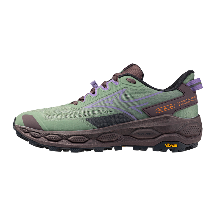 Mizuno Wave Mujin 11 | Granite Green / Bougainvillea / India Ink | Womens