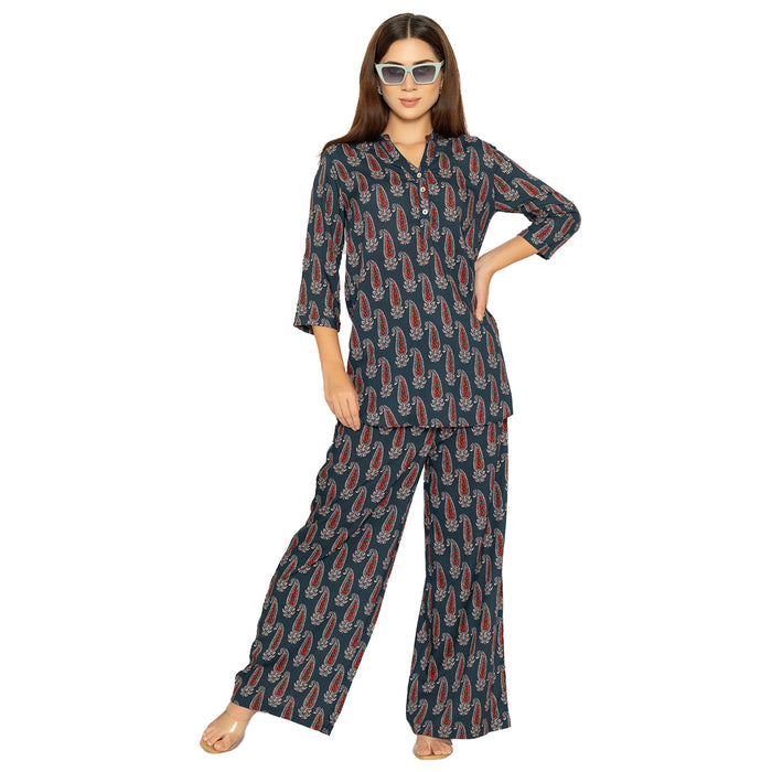 Paisley Palazzo for Women – Casual Wear