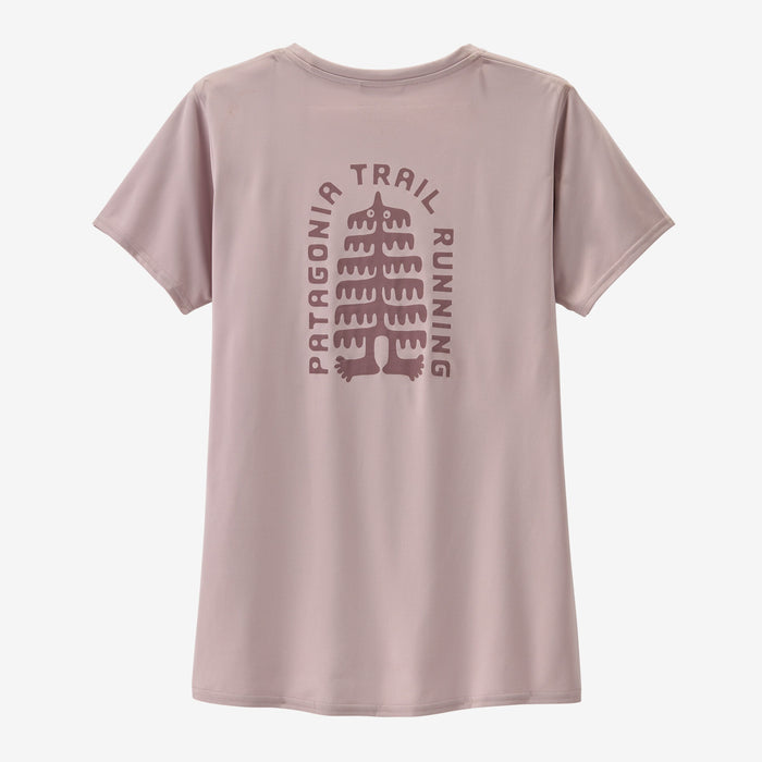 Patagonia Capilene Cool Daily Graphic Shirt - Lands | Tree Trotter: Echo Purple | Womens
