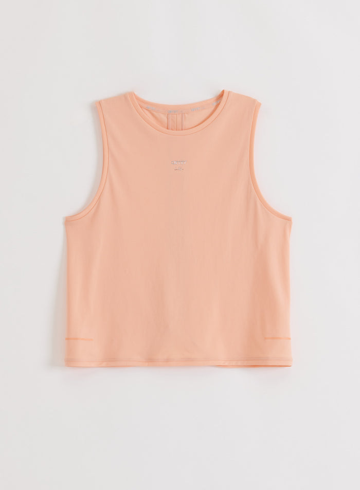 Peach Seamless Running Top