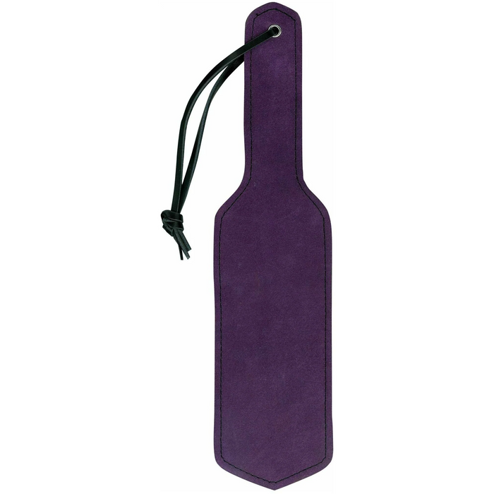 Purple Leather and Suede Paddle