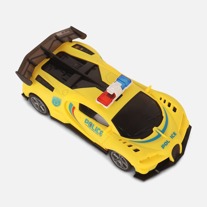 Remote Control Toy Police Car With Lights