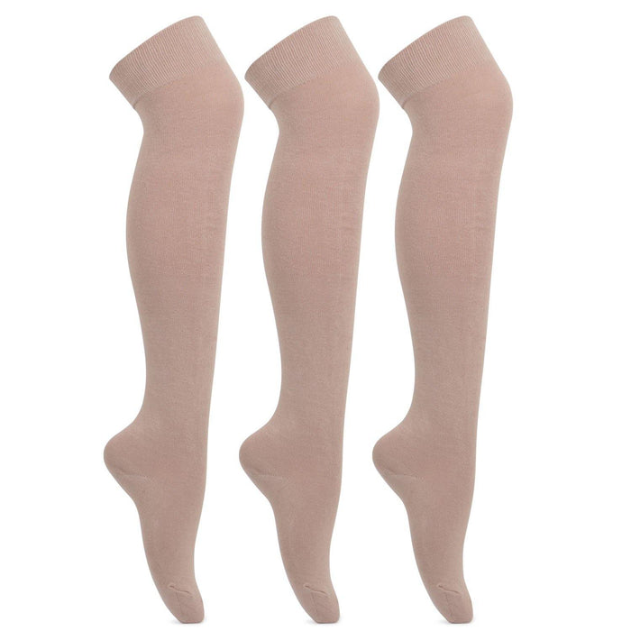 Skin Formal Stockings For School Girls - Pack of 3