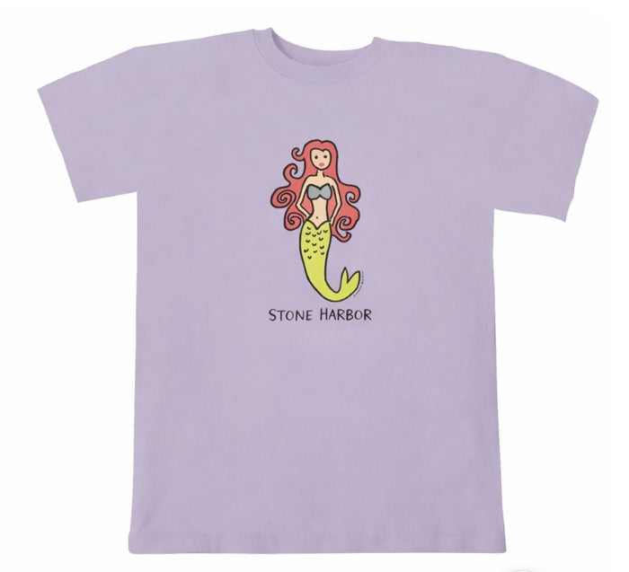 Stone Harbor Infant Tee Mermaid Lavender