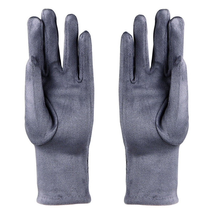Winter Gloves For Women with Pompom