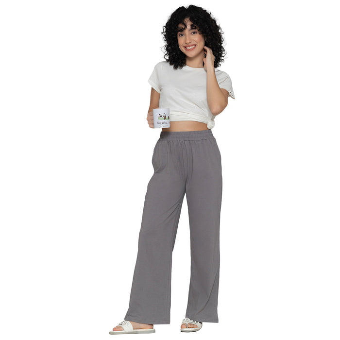 Women’s Flared Pants (Charcoal Grey)