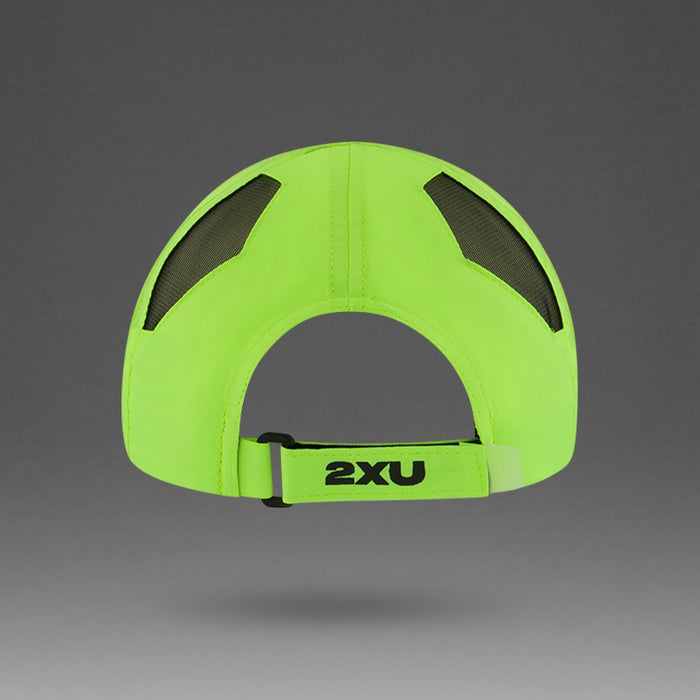 2XU Run Cap | Volt / Black