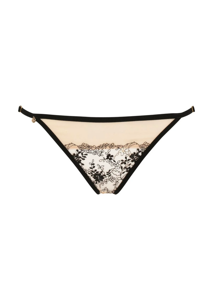 After Midnight Black Open Panty