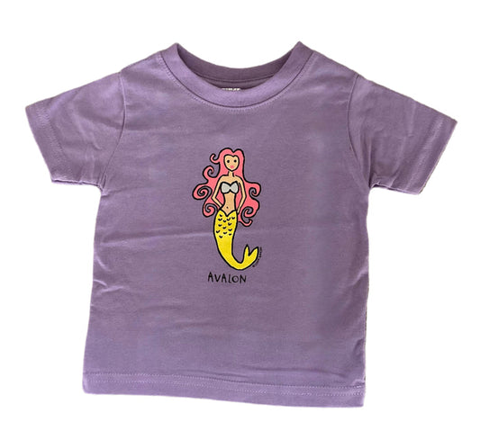 Avalon Infant Tee Mermaid Lavender