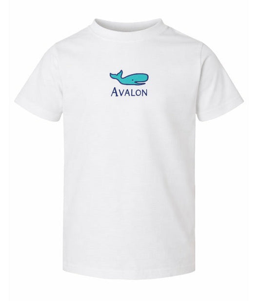 Avalon Infant Tee Whale White
