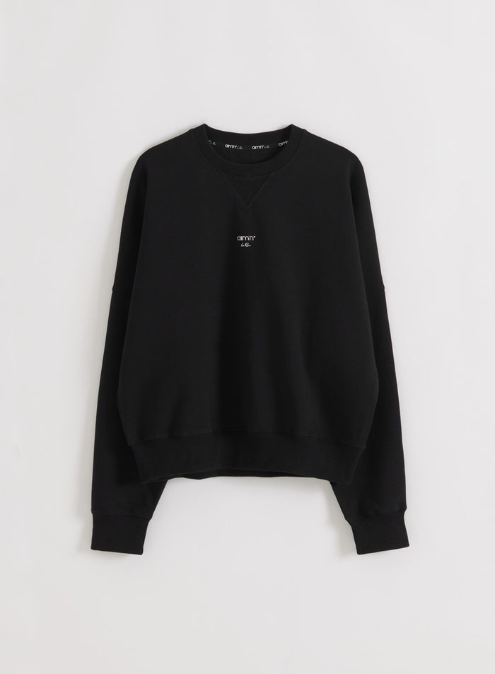 Black aim'n Le Run Running Sweatshirt flatlay