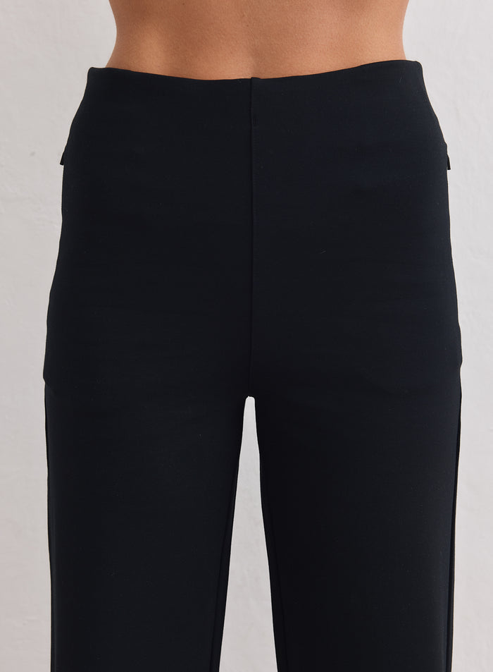 Black Luxe Tall Pants