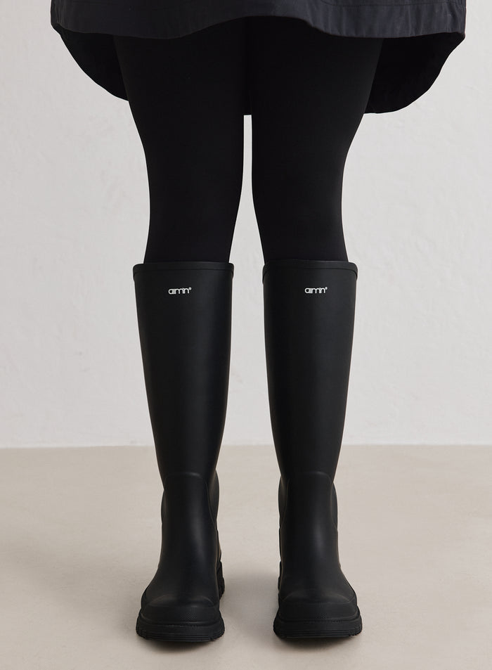 Black Rain Boots from aim'n