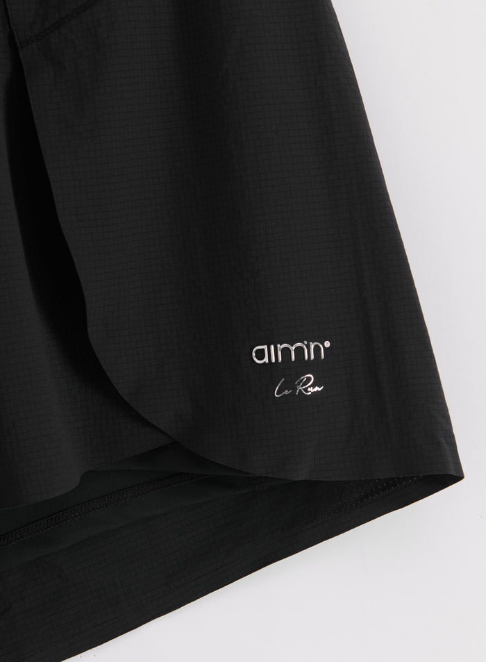 Black Running Shorts