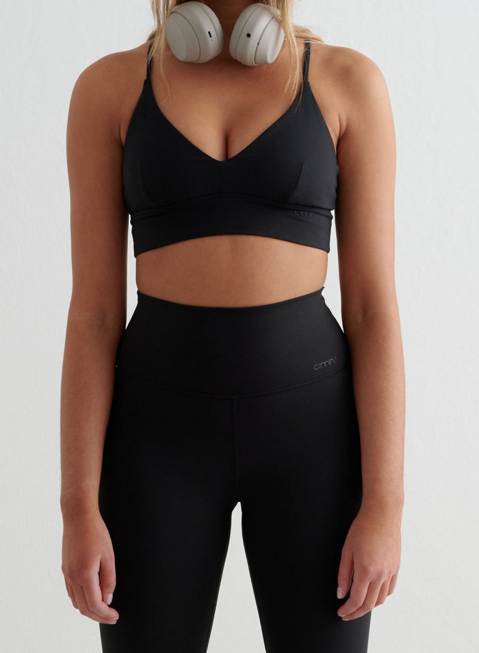 Black Sense Flare Tights
