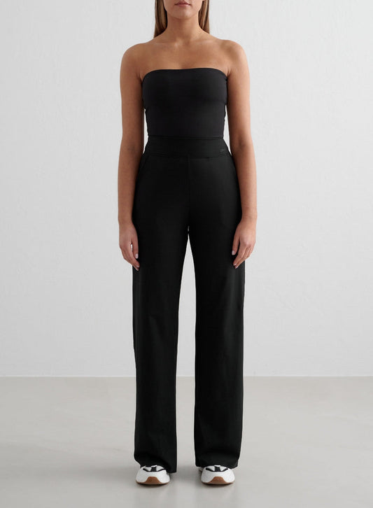 Black Sense Wide Pants
