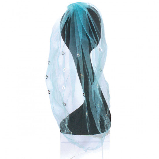 Blue Bridal Veil