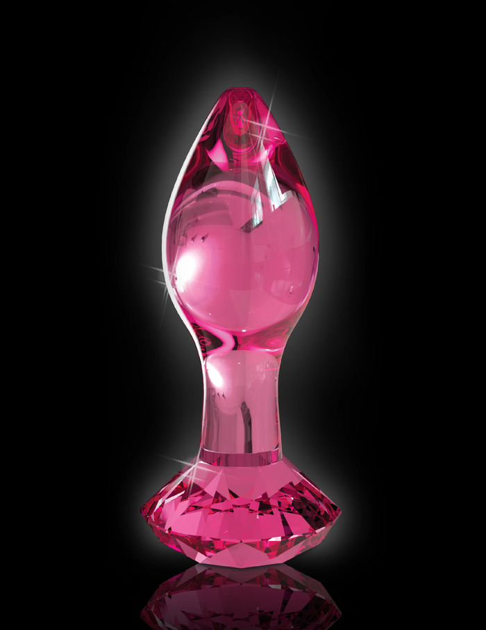 Blush Diamond Glass Plug