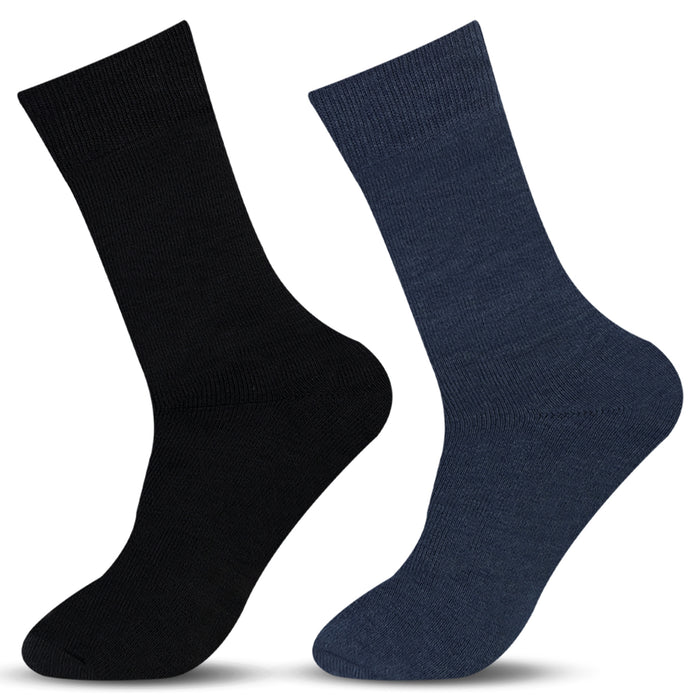 Bonjour Men’s Thermal  Crew Socks - Pack of 2