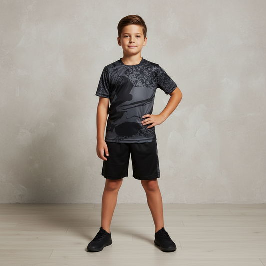 Boys Soccer 2 Pieces Set T-Shirt & Short