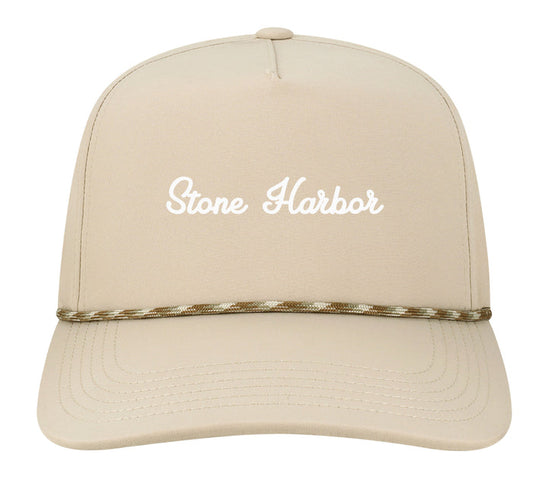Caddy Stone Harbor Stone/Rattler Rope Hat