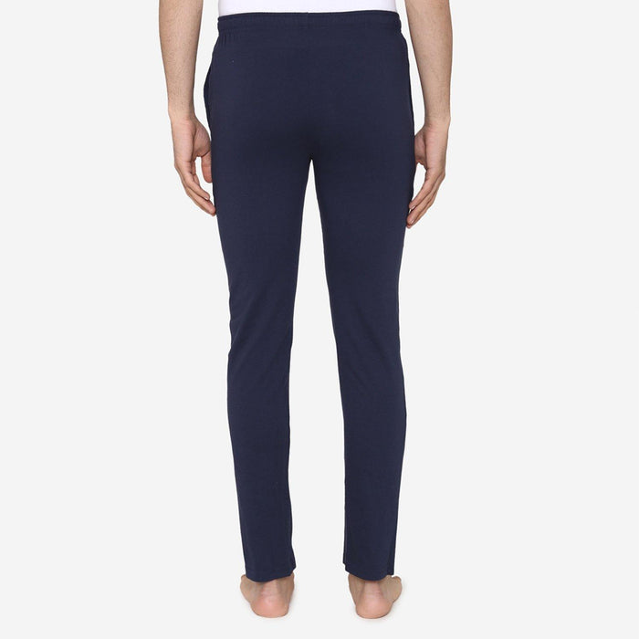 Casual Plain Knitted Lower For Men - Navy - Bonjour Group