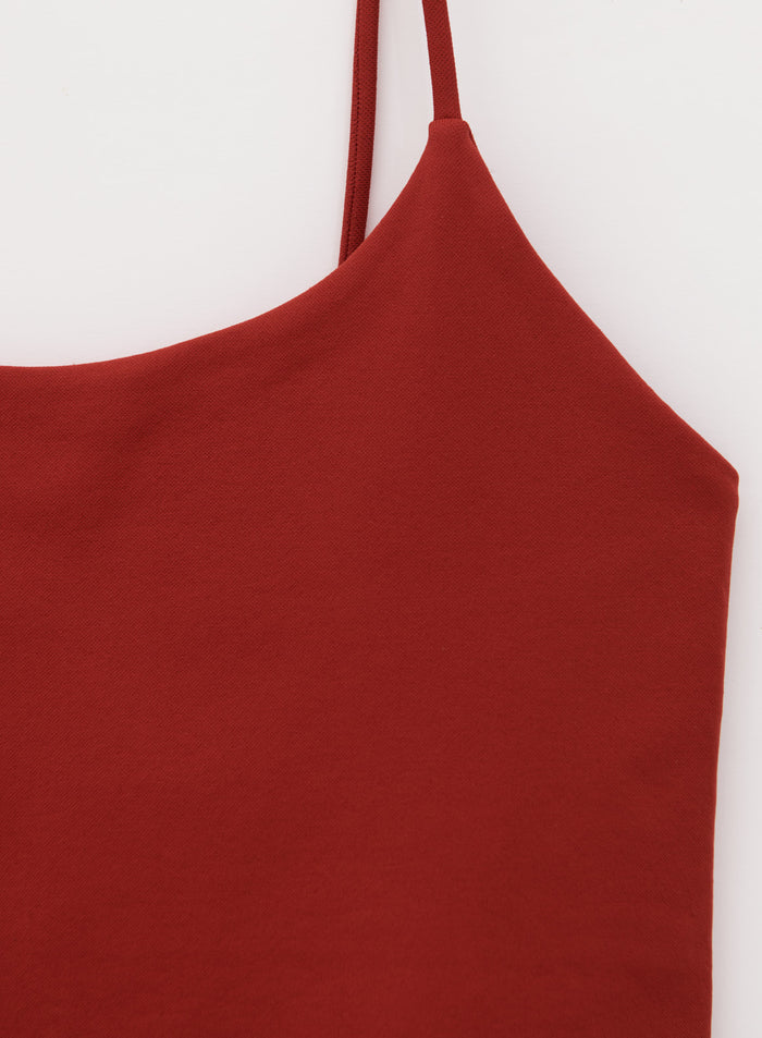 Cayenne Shape Seamless Strap Singlet