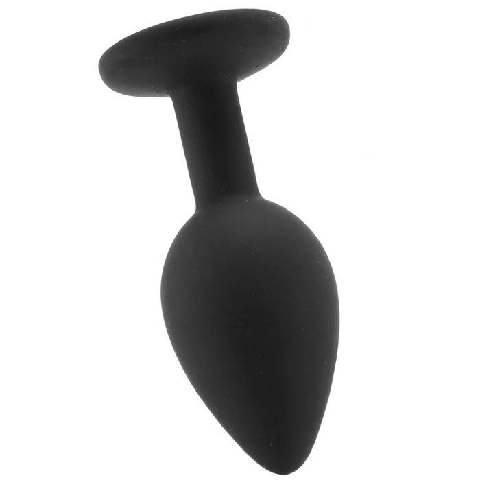 Clear Gem Silicone Plug