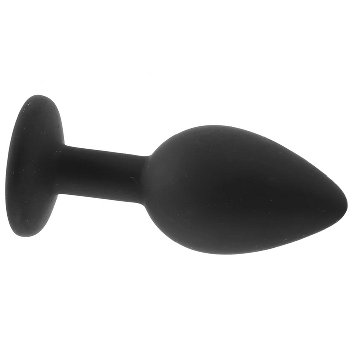 Clear Gem Silicone Plug
