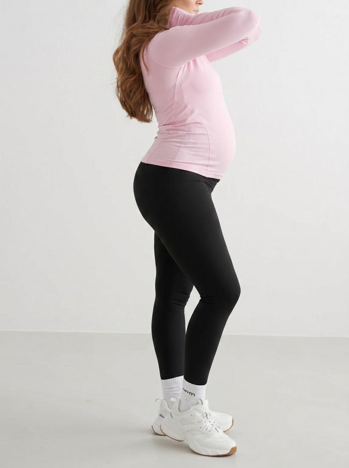 Cotton Candy Soft Basic Maternity Long Sleeve