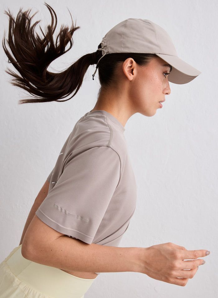 Dark Clay Running Cap